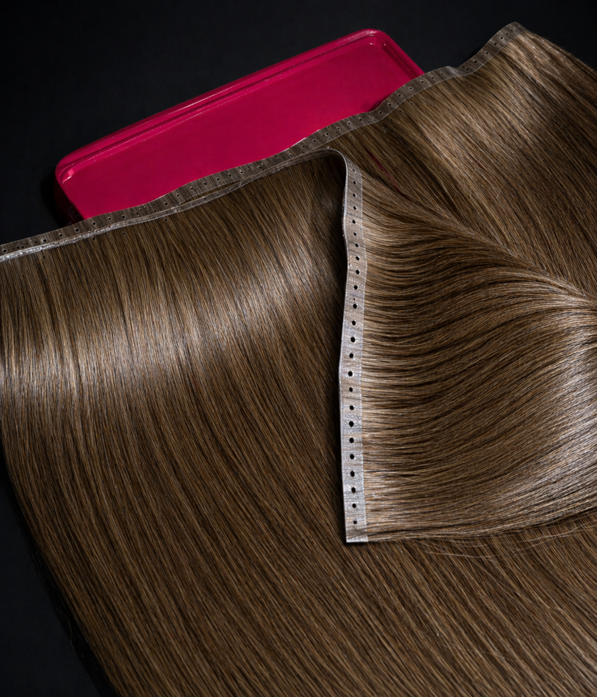Włosy RAW Genius Weft 40cm | Kolor #4 Czekoladowy