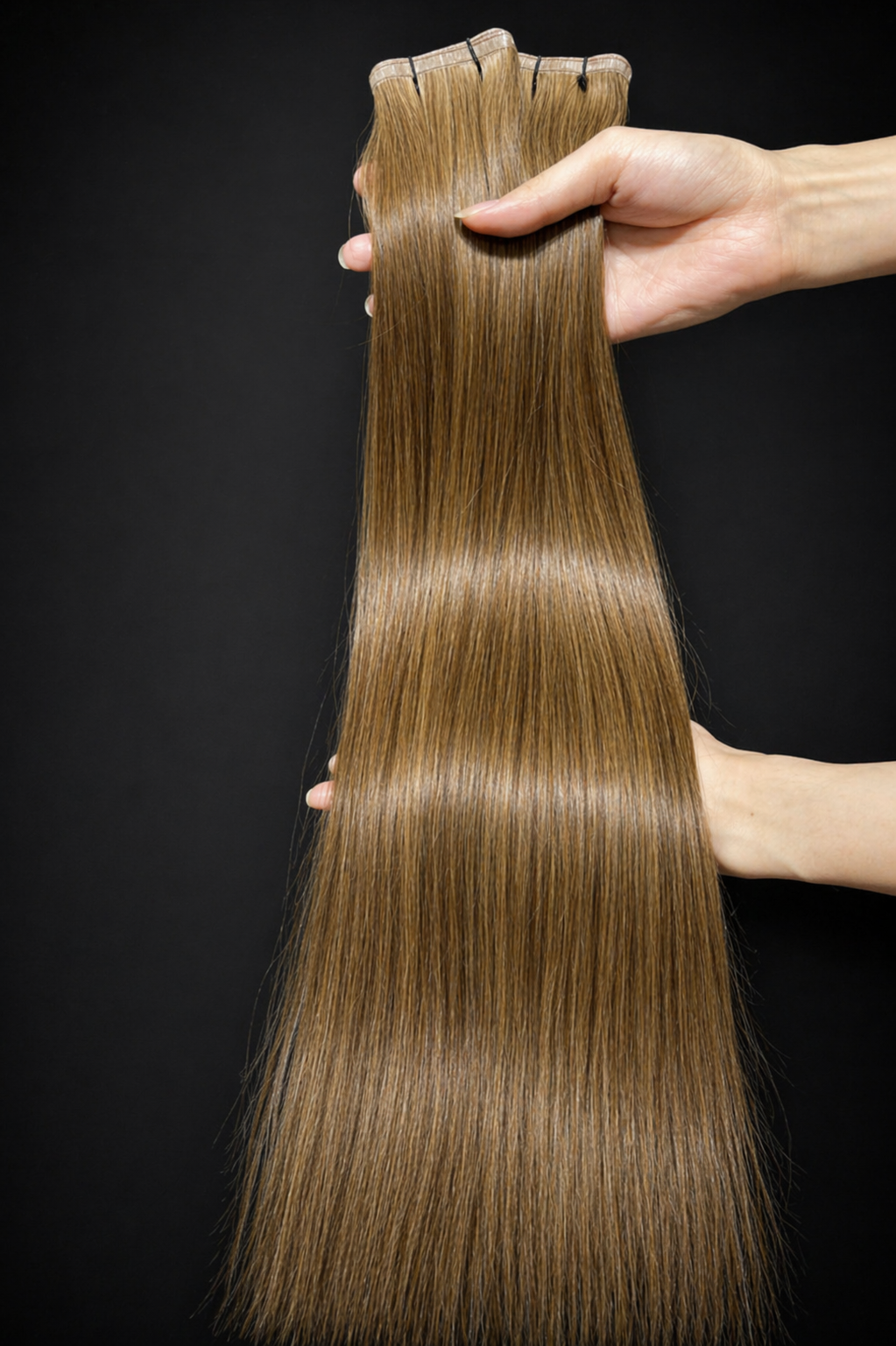 Włosy Skin PU Flat Weft 50cm | Double Drawn – Gęste Końce