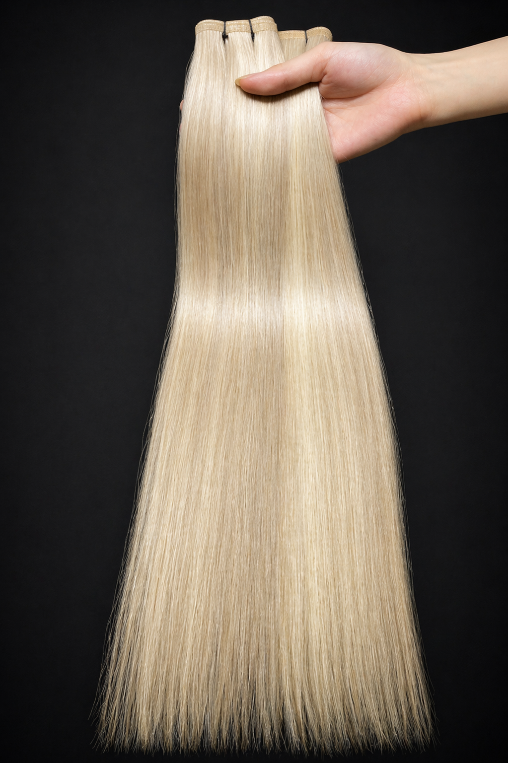 Przedłużenia Flat Weft z Surowych Włosów Wietnamskich 50cm