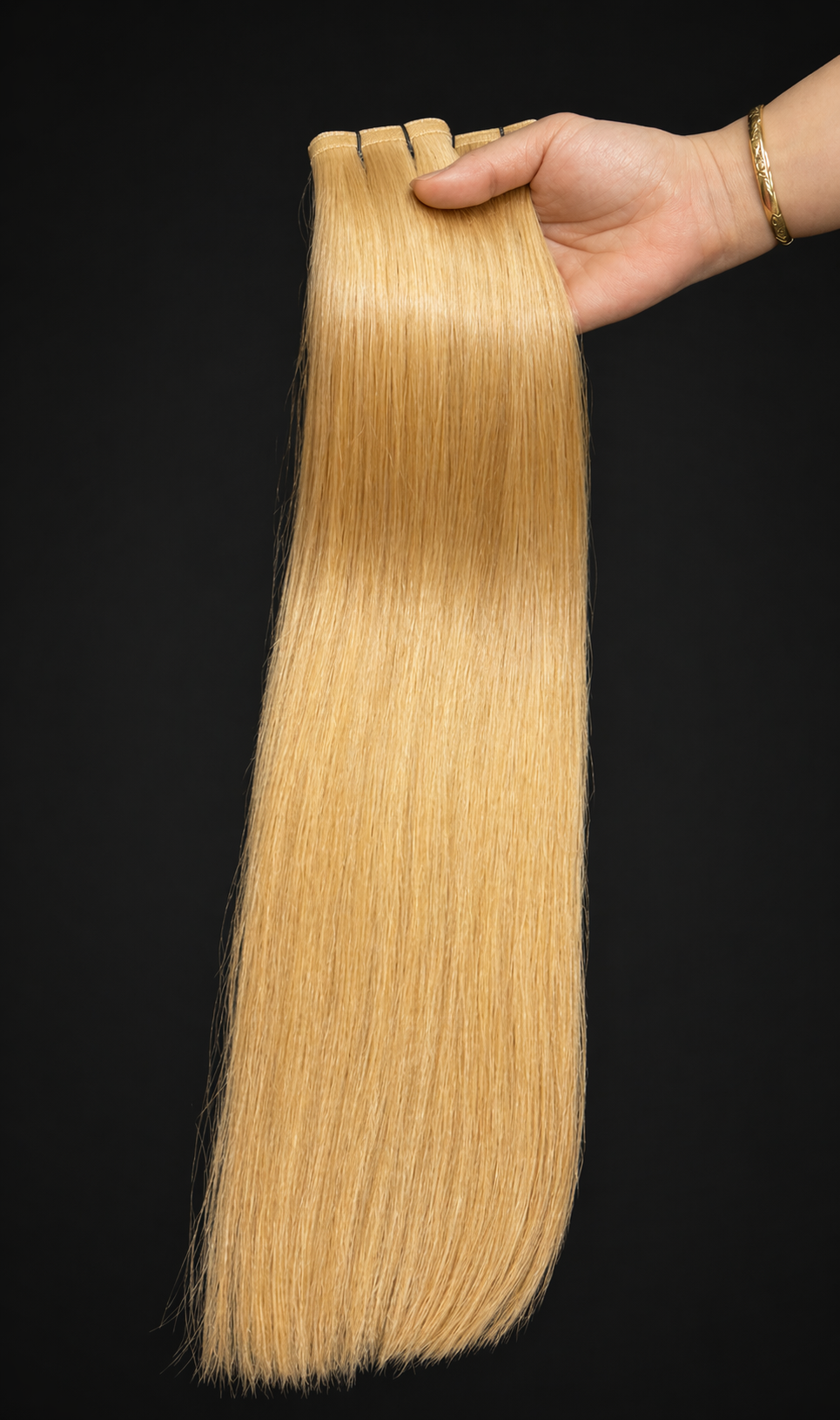 Seamless Flat Weft Surowe Włosy Wietnamskie 50cm – Kolor #14